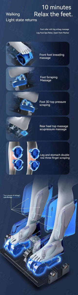 Sorae NimbusCore4D Zero Gravity Massage Chair - Sorae - Sleep Galleria