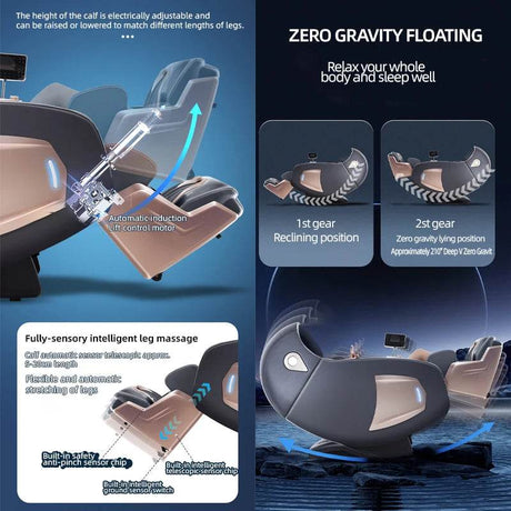 Sorae NimbusCore4D Zero Gravity Massage Chair - Sorae - Sleep Galleria