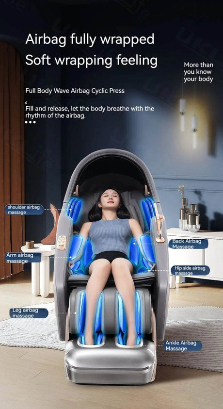 Sorae NimbusCore4D Zero Gravity Massage Chair - Sorae - Sleep Galleria