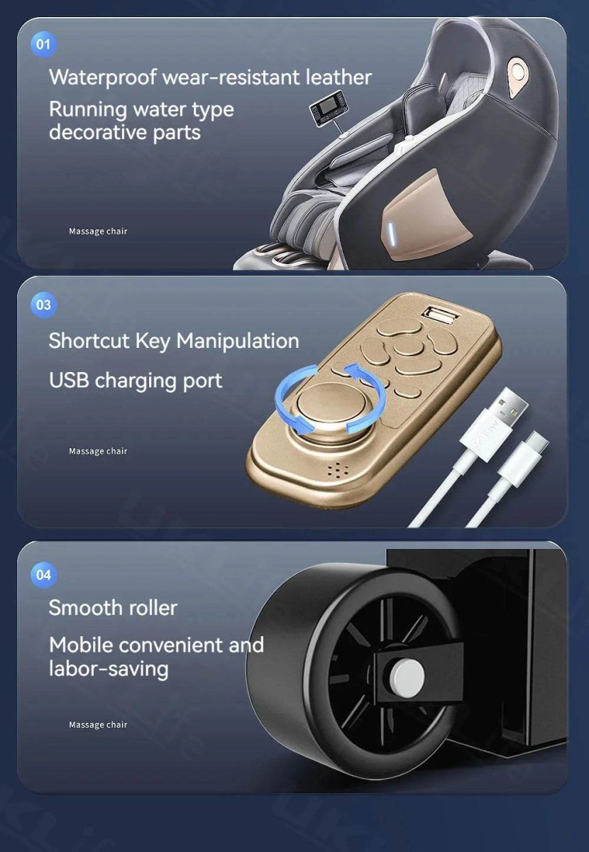 Sorae NimbusCore4D Zero Gravity Massage Chair - Sorae - Sleep Galleria