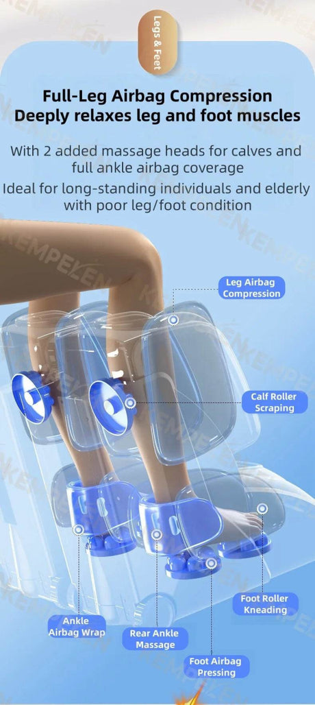 Sorae ZephyrRise 4D Zero - Gravity Massage Chair - Sorae - Sleep Galleria