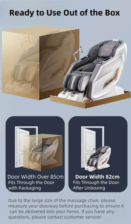 Sorae ZephyrRise 4D Zero - Gravity Massage Chair - Sorae - Sleep Galleria