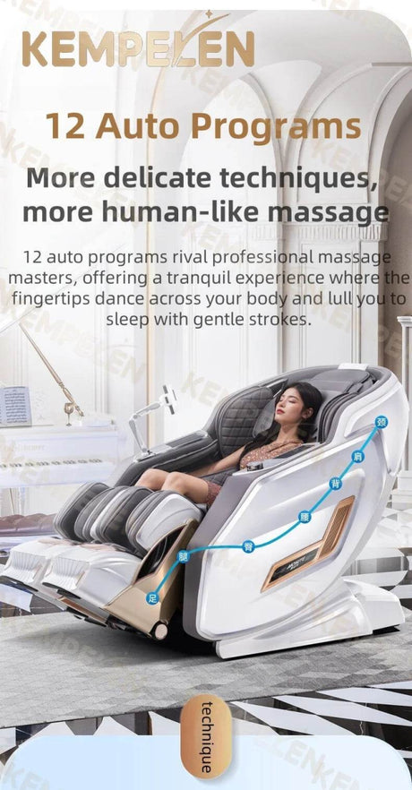 Sorae ZephyrRise 4D Zero - Gravity Massage Chair - Sorae - Sleep Galleria