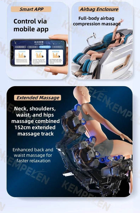 Sorae ZephyrRise 4D Zero - Gravity Massage Chair - Sorae - Sleep Galleria