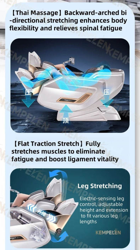 Sorae ZephyrRise 4D Zero - Gravity Massage Chair - Sorae - Sleep Galleria