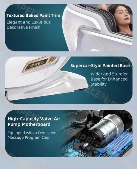 Sorae ZephyrRise 4D Zero - Gravity Massage Chair - Sorae - Sleep Galleria