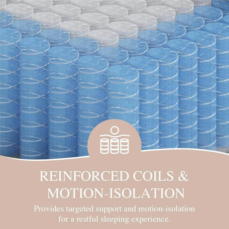 Hybrid Plush Mattress With Pocketed Springs - Sleep Galleria
