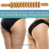 Wood Therapy Massage Roller Stick For Muscle Relief - Sleep Galleria