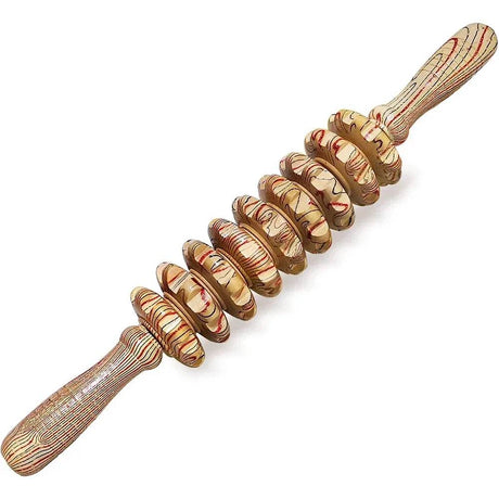 Wooden Curved Body Massage Roller For Cellulite Relief - STAWHO - Sleep Galleria