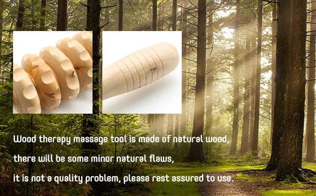 Wooden Curved Body Massage Roller For Cellulite Relief - STAWHO - Sleep Galleria
