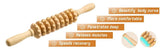 Wooden Curved Body Massage Roller For Cellulite Relief - STAWHO - Sleep Galleria