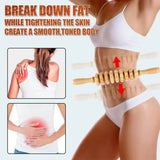 Wooden Curved Body Massage Roller For Cellulite Relief - STAWHO - Sleep Galleria