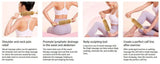 Wooden Curved Body Massage Roller For Cellulite Relief - STAWHO - Sleep Galleria