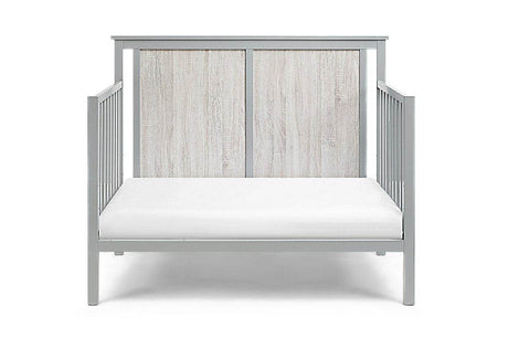 4 - in - 1 Convertible Wooden Grey Baby Crib - Suite Bebe - Sleep Galleria