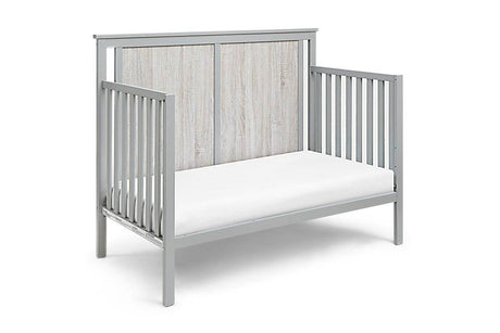 4 - in - 1 Convertible Wooden Grey Baby Crib - Suite Bebe - Sleep Galleria