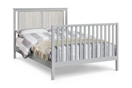 4 - in - 1 Convertible Wooden Grey Baby Crib - Suite Bebe - Sleep Galleria