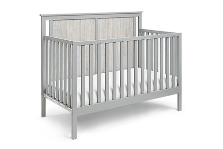 4 - in - 1 Convertible Wooden Grey Baby Crib - Suite Bebe - Sleep Galleria