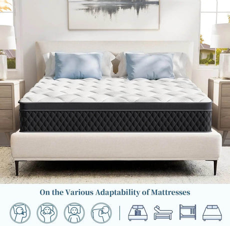 10 Inch Hybrid Memory Foam Mattress with Pocket Springs - Sleep Galleria