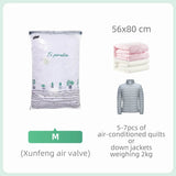Cubic Vacuum Compression Storage Bags for Clothes and Travel - Taili - Sleep Galleria