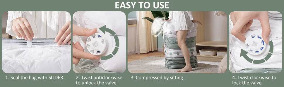 Cubic Vacuum Compression Storage Bags for Clothes and Travel - Taili - Sleep Galleria