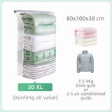 Cubic Vacuum Compression Storage Bags for Clothes and Travel - Taili - Sleep Galleria