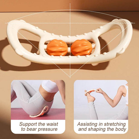 Ergonomic Deep Tissue Muscle Roller For Full Body - TIKE - Sleep Galleria