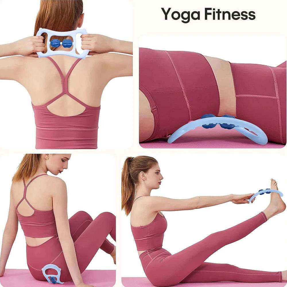 Ergonomic Deep Tissue Muscle Roller For Full Body - TIKE - Sleep Galleria