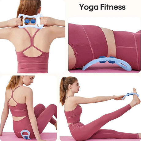 Ergonomic Deep Tissue Muscle Roller For Full Body - TIKE - Sleep Galleria