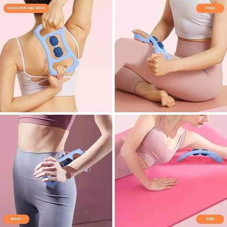Ergonomic Deep Tissue Muscle Roller For Full Body - TIKE - Sleep Galleria