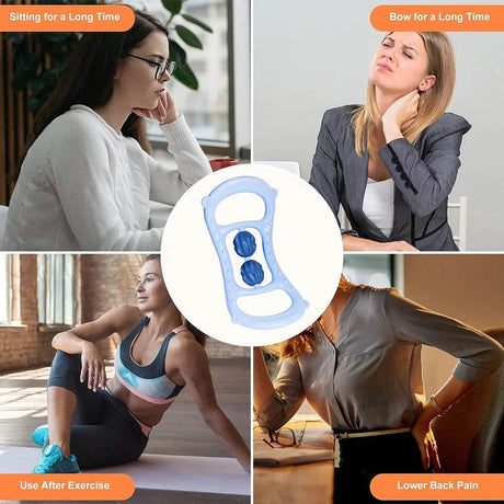 Ergonomic Deep Tissue Muscle Roller For Full Body - TIKE - Sleep Galleria