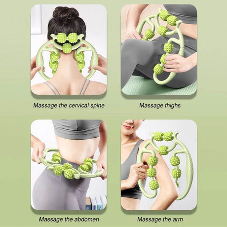 Ergonomic Deep Tissue Muscle Roller For Full Body - TIKE - Sleep Galleria