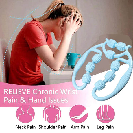 Ergonomic Deep Tissue Muscle Roller For Full Body - TIKE - Sleep Galleria