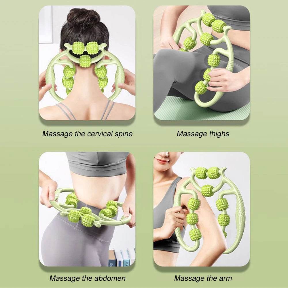 Ergonomic Deep Tissue Muscle Roller For Full Body - TIKE - Sleep Galleria