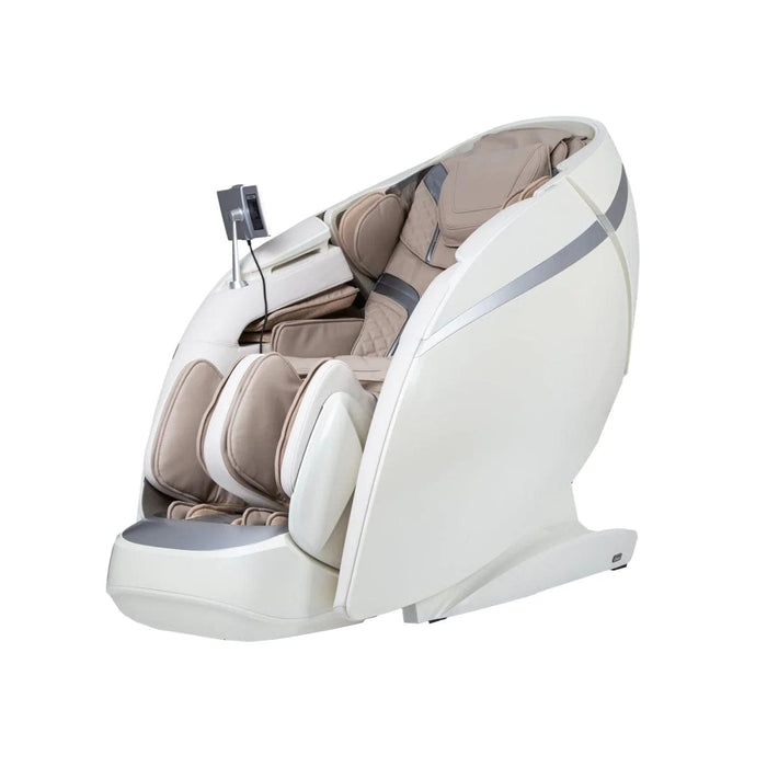 Titan Massage Chairs Taupe Osaki DuoMax 4D Dual Track Massage Chair