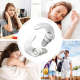 Silicone Waterproof Noise Isolating Ear Plugs Set - Tmddotda - Sleep Galleria