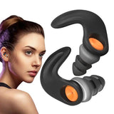 Silicone Waterproof Noise Isolating Ear Plugs Set - Tmddotda - Sleep Galleria