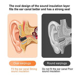 Silicone Waterproof Noise Isolating Ear Plugs Set - Tmddotda - Sleep Galleria