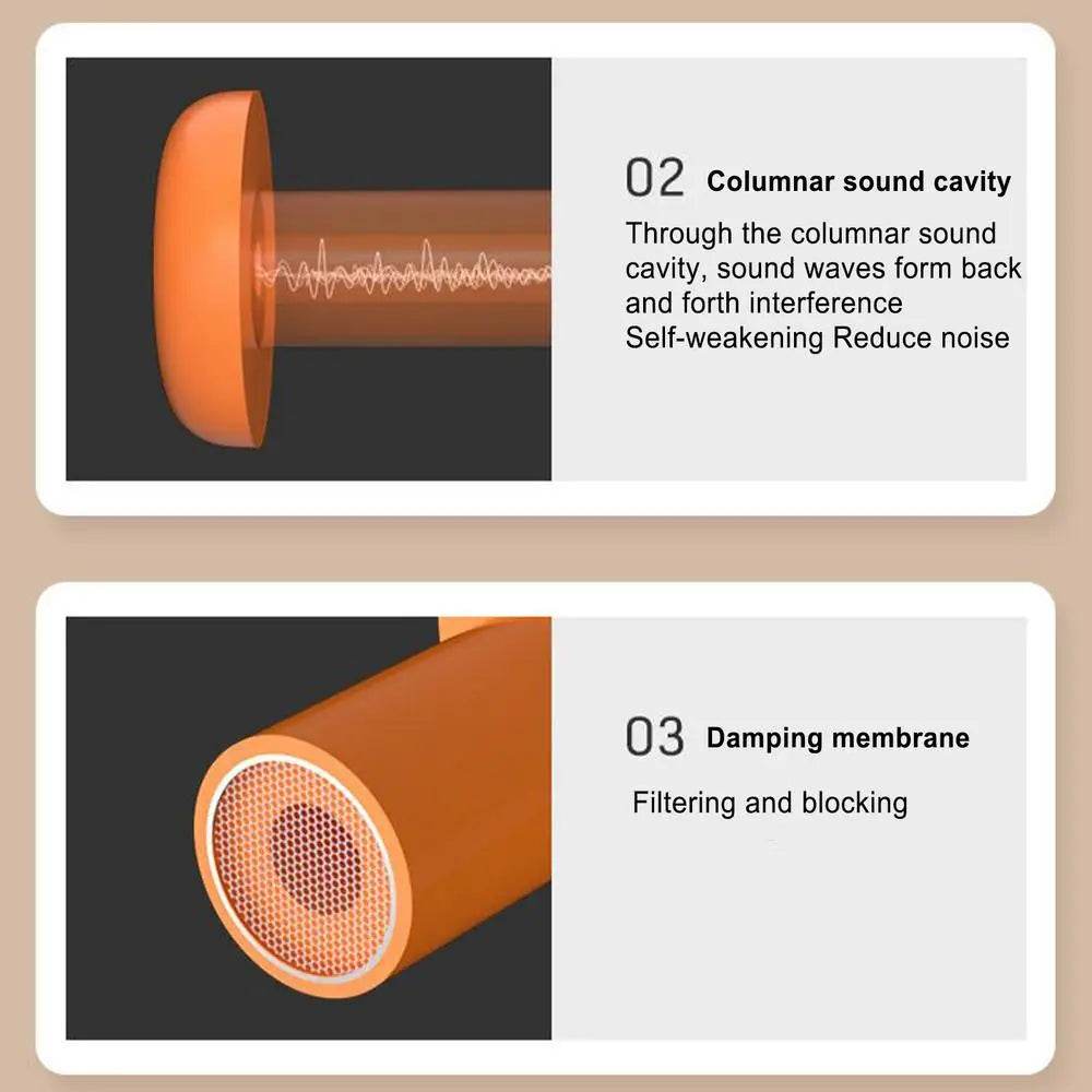 Silicone Waterproof Noise Isolating Ear Plugs Set - Tmddotda - Sleep Galleria