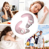 Silicone Waterproof Noise Isolating Ear Plugs Set - Tmddotda - Sleep Galleria