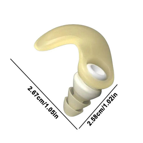 Silicone Waterproof Noise Isolating Ear Plugs Set - Sleep Galleria