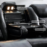 Power Reclining 3 - Seater Sofa With Wireless Charger - TODRANI - Sleep Galleria