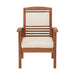 Trademark Global, Inc. Furniture > Home Furniture-Living Room Furniture-Seating Furniture-Guest Chairs & Sofas-Sofas & Loveseats Sets Lyndon Eucalyptus Wood 3-Piece Set with Set of 2 Chairs with Cushions and Cocktail Table