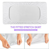 Waterproof Breathable Cotton Terry Crib Mattress Protector - Sleep Galleria