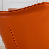 Modern Cotton Linen Upholstered Rocking Chair With Armrests - Sleep Galleria