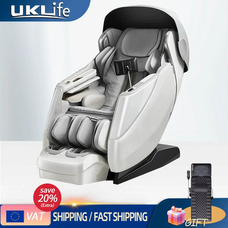 4D SL Airbag Zero Gravity Full Body Massage Chair - ukLife - Sleep Galleria