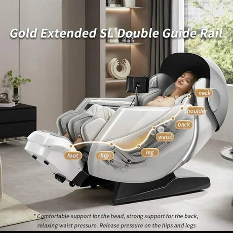 4D SL Airbag Zero Gravity Full Body Massage Chair - ukLife - Sleep Galleria