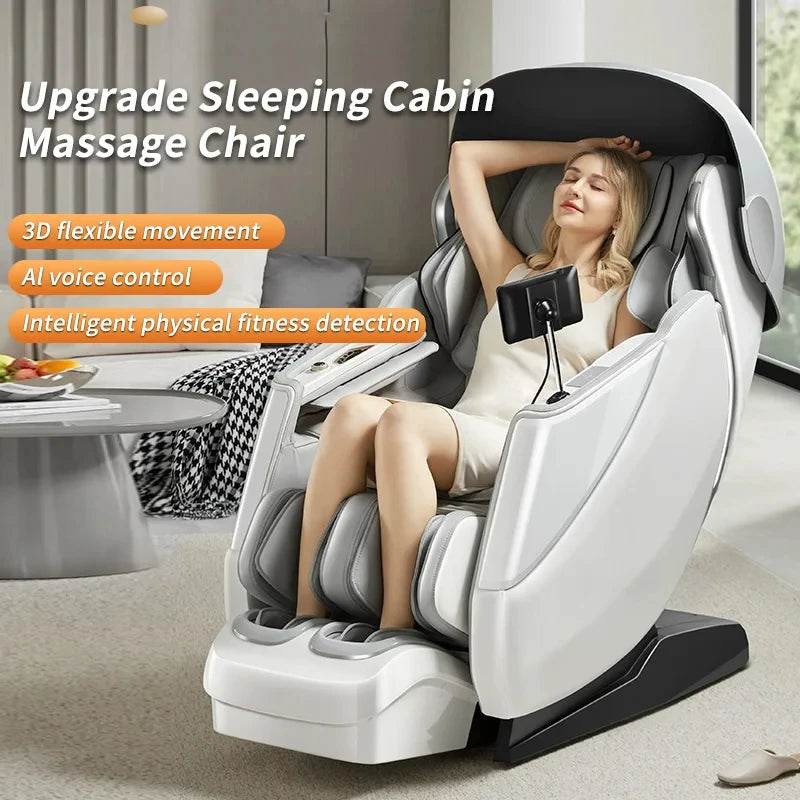 4D SL Airbag Zero Gravity Full Body Massage Chair - ukLife - Sleep Galleria