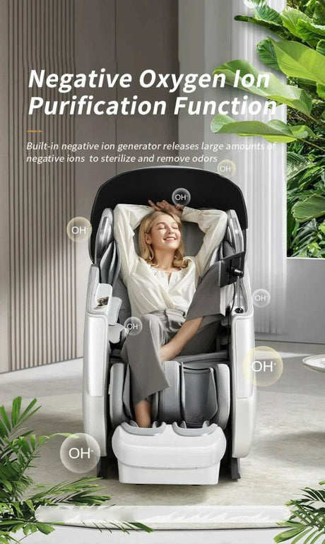 4D SL Airbag Zero Gravity Full Body Massage Chair - ukLife - Sleep Galleria