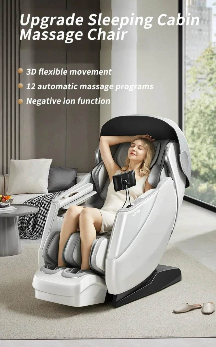 4D SL Airbag Zero Gravity Full Body Massage Chair - ukLife - Sleep Galleria