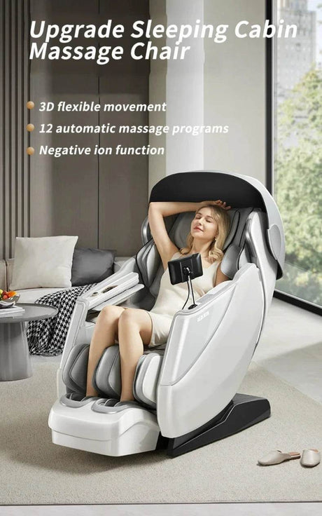 4D SL Airbag Zero Gravity Full Body Massage Chair - ukLife - Sleep Galleria